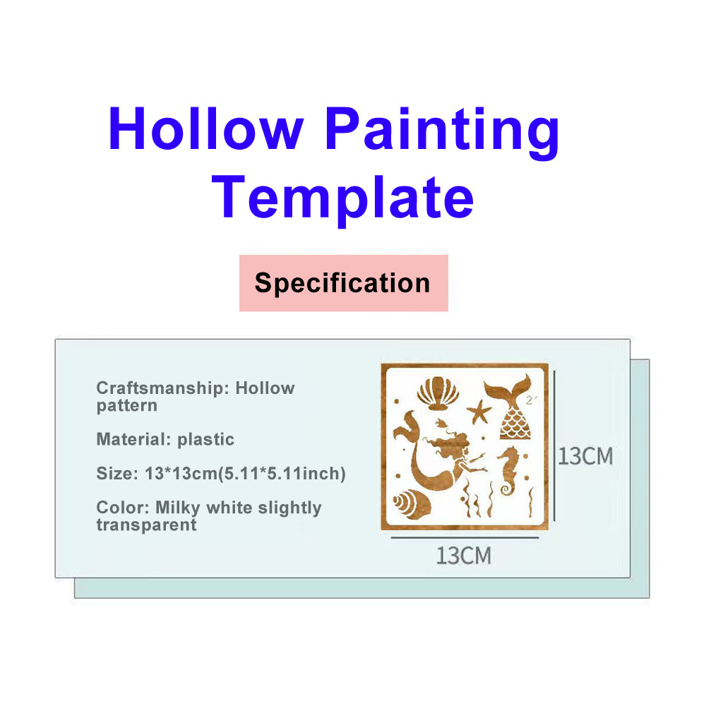 Hollow Painting Template